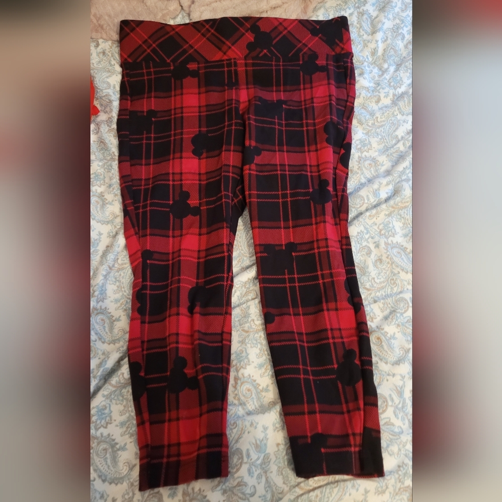 Mickey Mouse Plaid Torrid Leggings